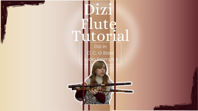Chinesische Dizi Flöte Tutorial – Dizi in D, C und G Bass mit Hörbeispiele