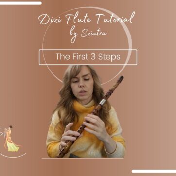 Chinesische Dizi Flöte Tutorial – Dizi in D, C und G Bass mit Hörbeispiele