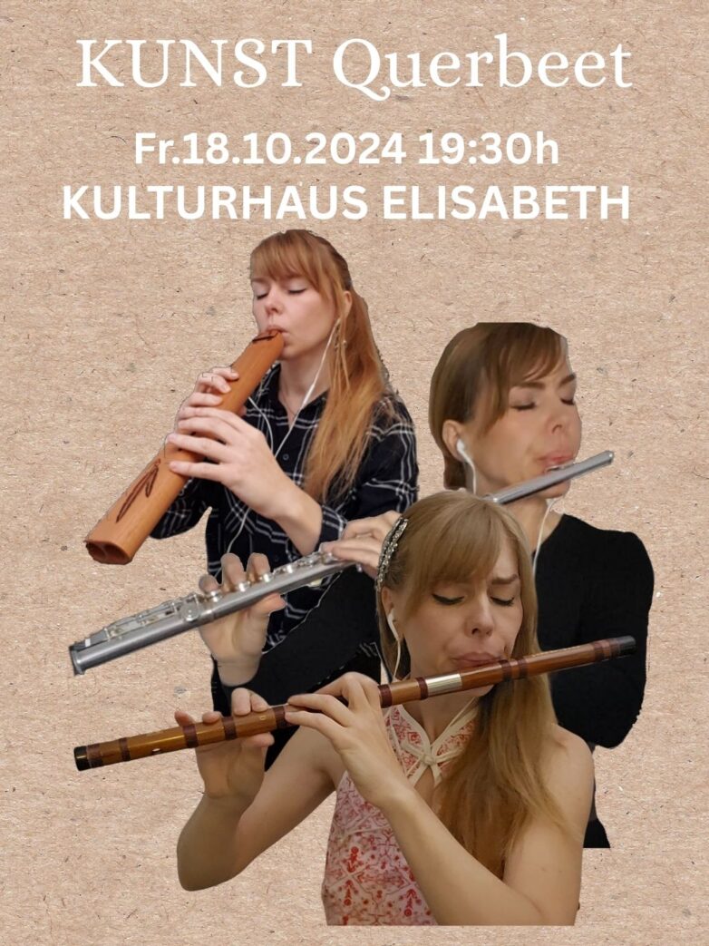 Improvisation mit 3 verschiedenen Flöten