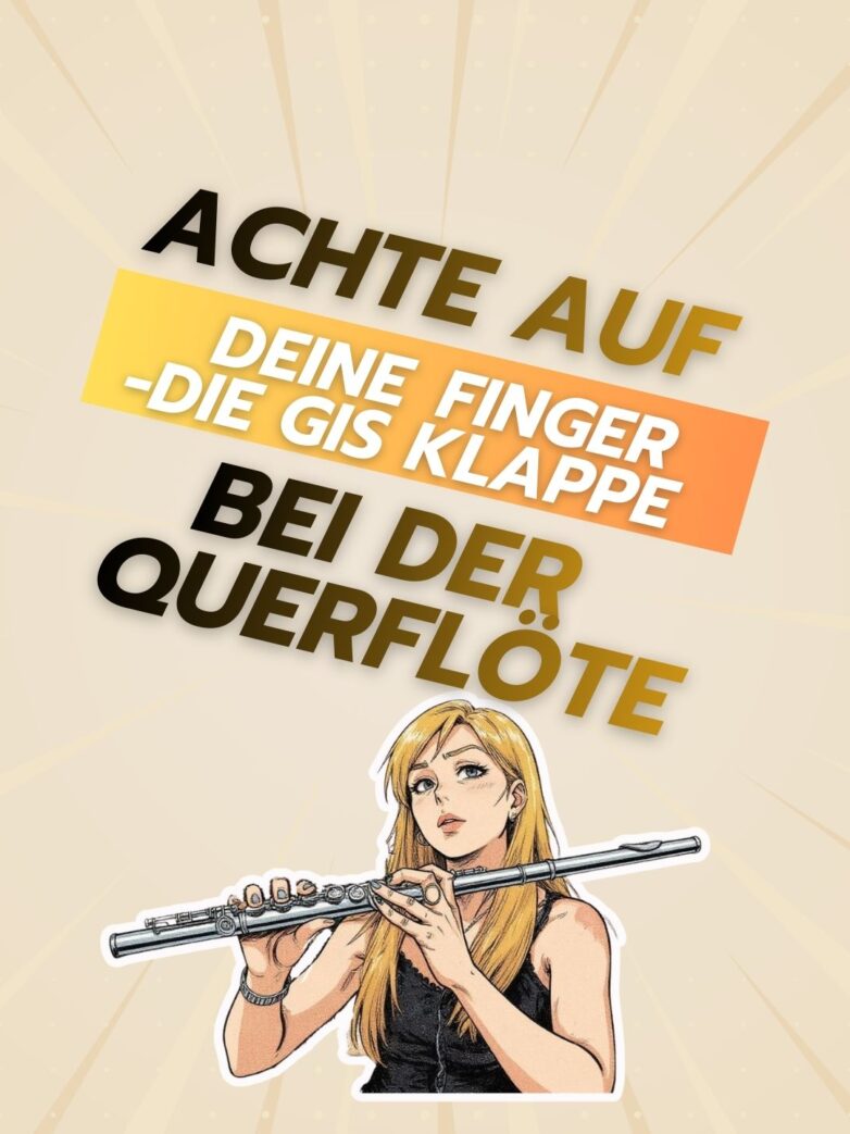 Mach diese Haltungsfehler NICHT bei der Querflöte
